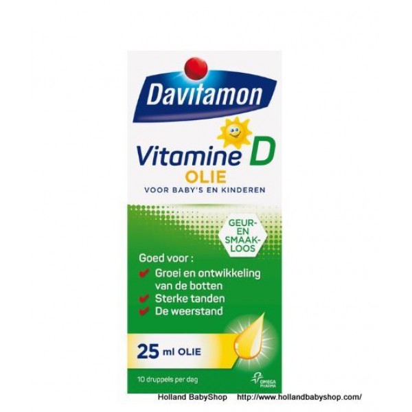 Koor Berg Bank Davitamon Vitamin D Oil 25ml