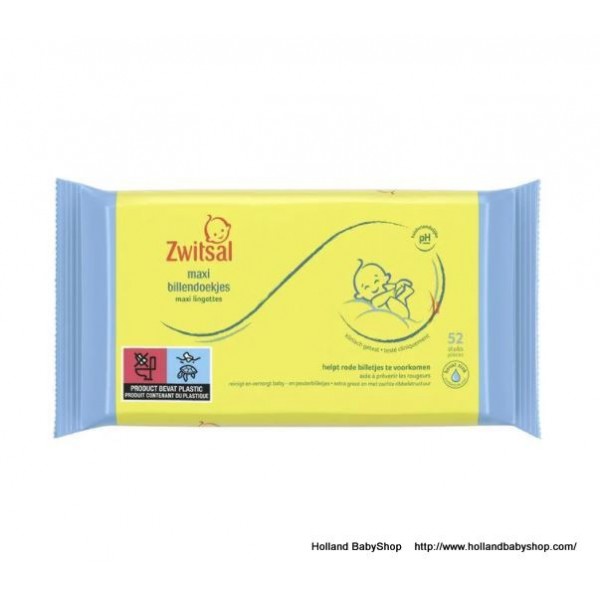 Zwitsal Baby Wipes Maxi pieces