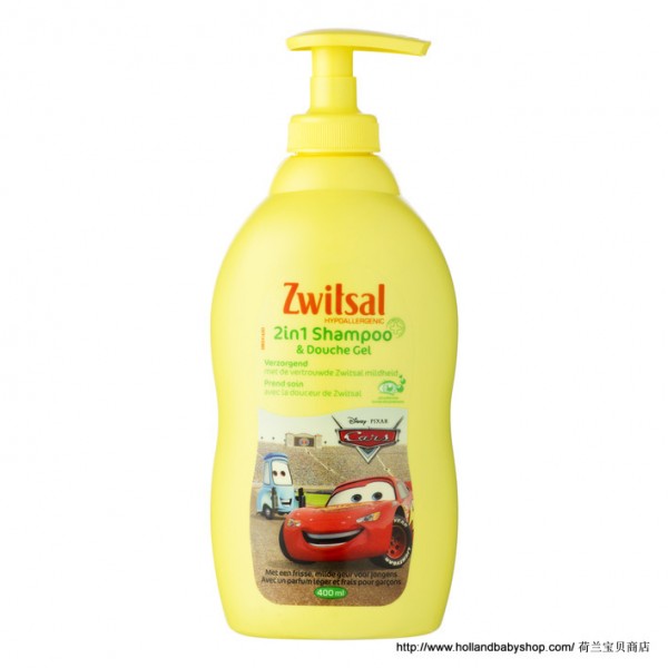 alarm analogie Wild Zwitsal Shampoo & Shower Gel 2 in 1 Boys 400ml