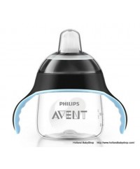 Philips Avent penguin Cup with Spout - Black (200ml)