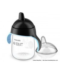 Philips Avent penguin Cup with Spout - Black (340ml)