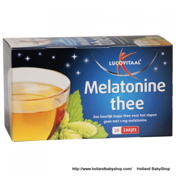 wijs salto Parel Lucovitaal Melatonine Tea 20 pc
